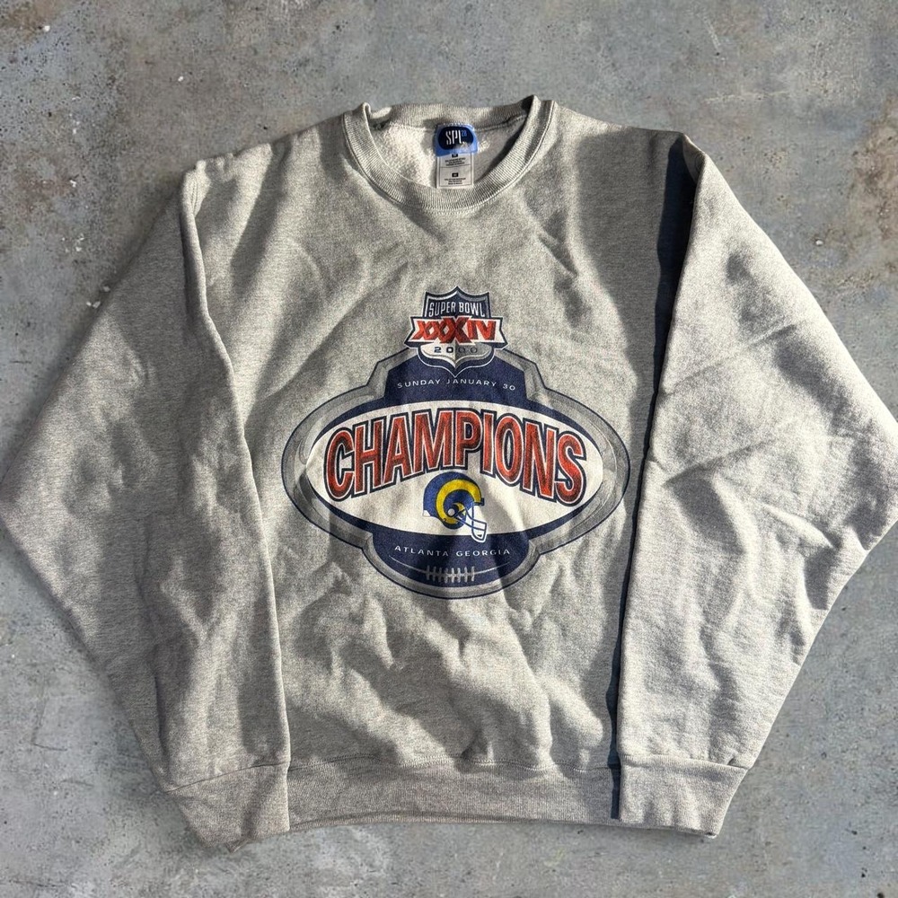 2000's Greatest Show on Turf St. Louis Rams Super Bowl XXXIV Champions Size M